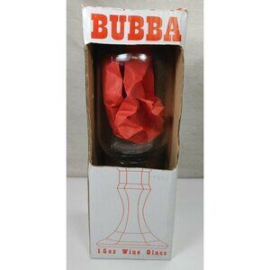 Bubba Gump Shrimp Company Pint Canning Mason Jar Wine Glass With Pedestal Stem